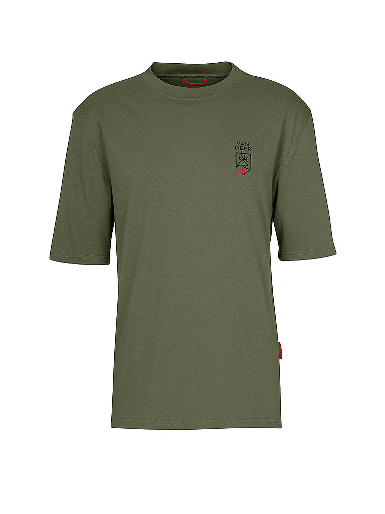 Van Deer Red Bull Sports Herren Unterzieh T-Shirt Essential olive