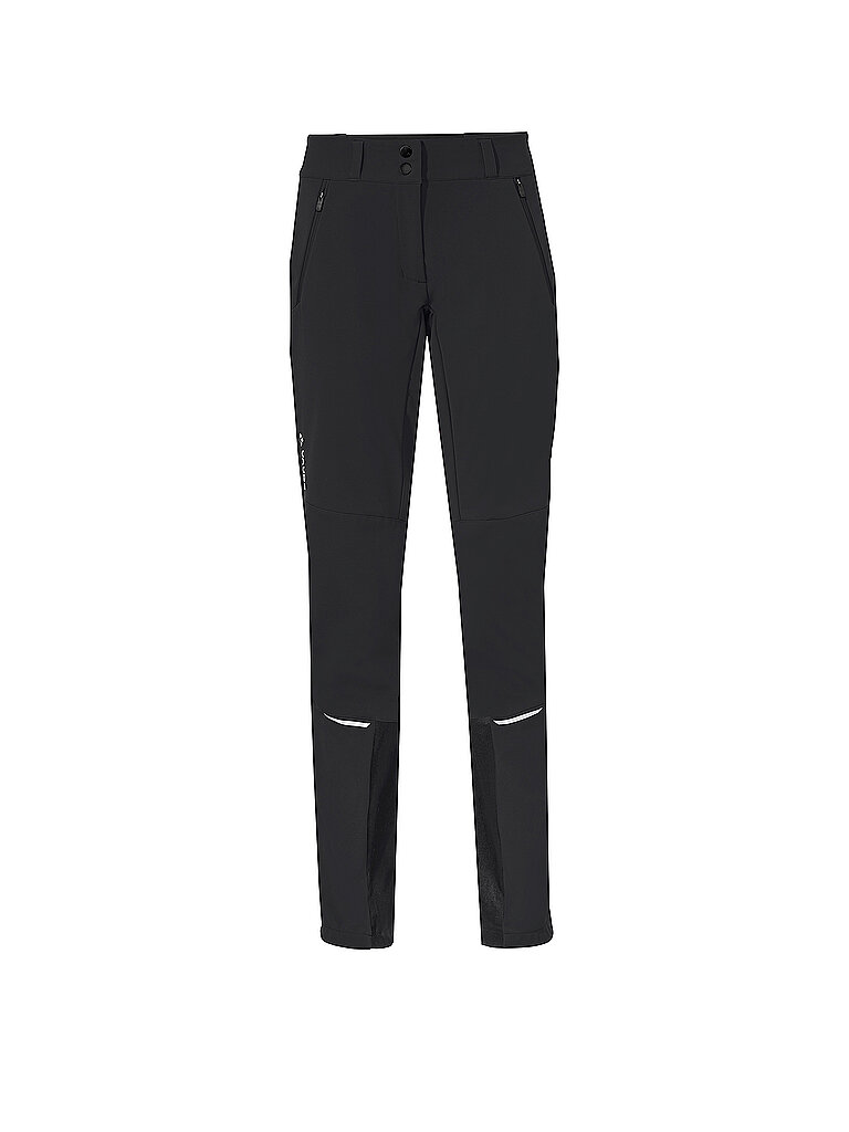 VAUDE Damen Touren Softshellhose Larice schwarz | 40