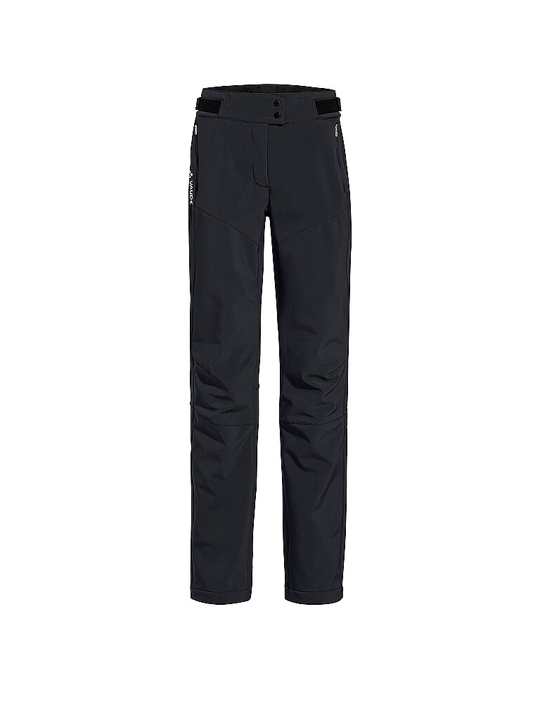 VAUDE Damen Softshell Wanderhose Elope schwarz | 44