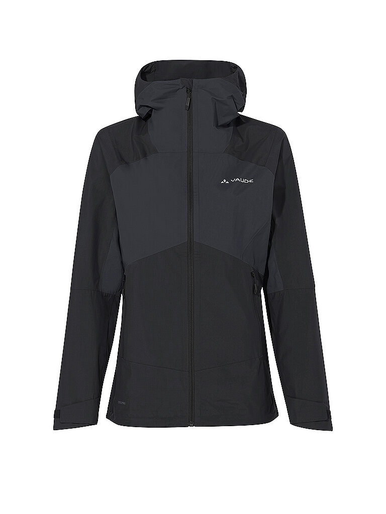 VAUDE Damen Wanderjacke Simony 2.5L Hoodie schwarz | 34