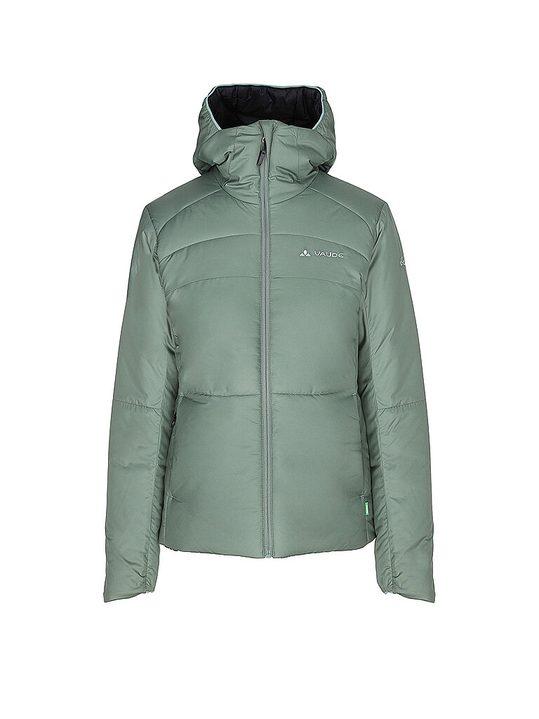 VAUDE Damen Isojacke Neyland Hoodie dunkelgrün | 36