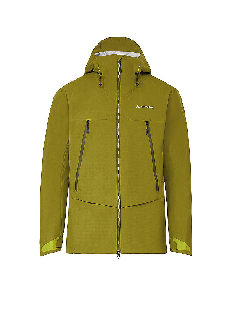 VAUDE Herren Wanderjacke Croz Alpine 3L Hoodie olive | M