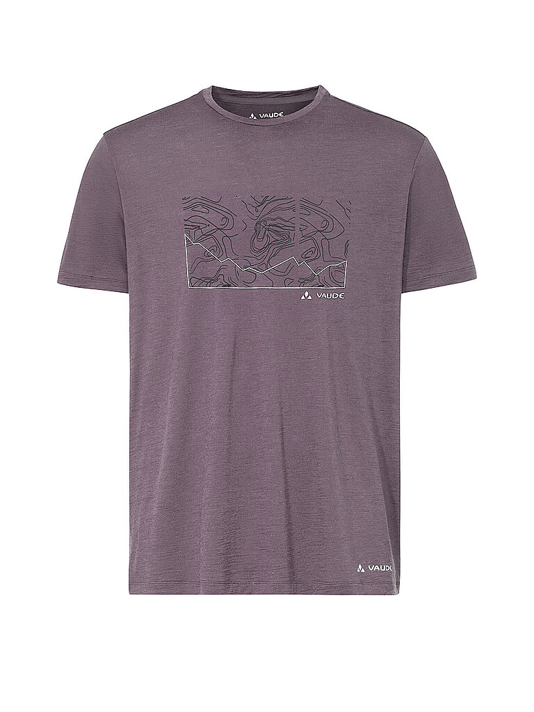 VAUDE Herren Funktionsshirt Tekoa Wool lila | XL
