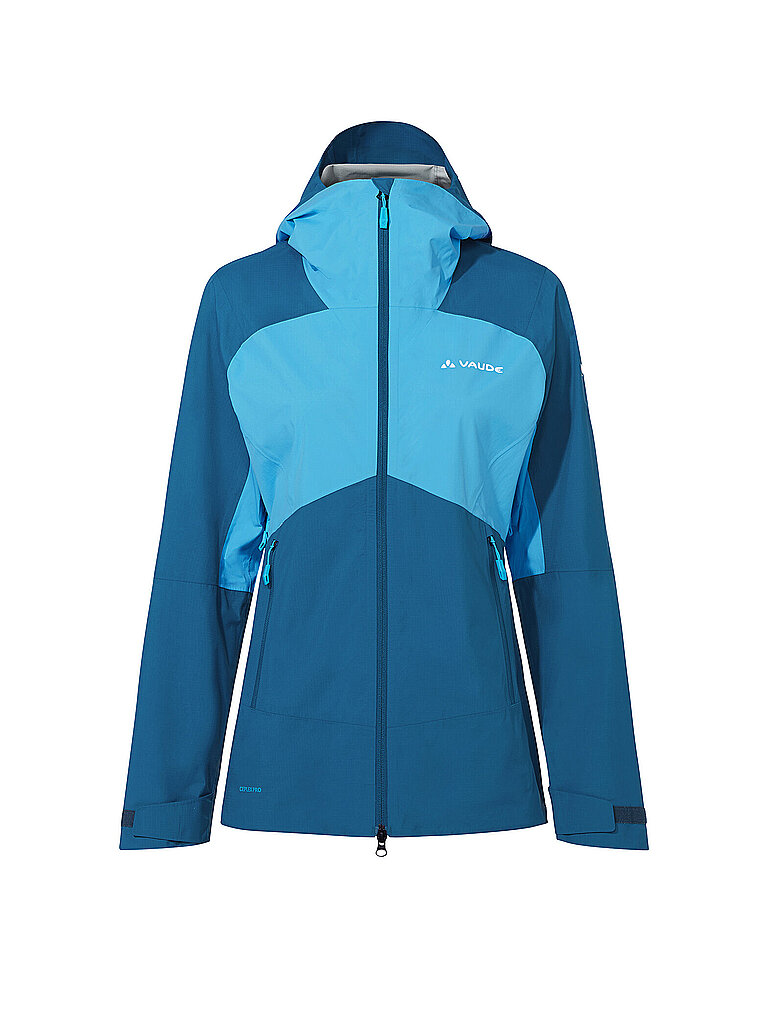 VAUDE Damen Wanderjacke Simony 2.5L Hoodie dunkelblau | 40