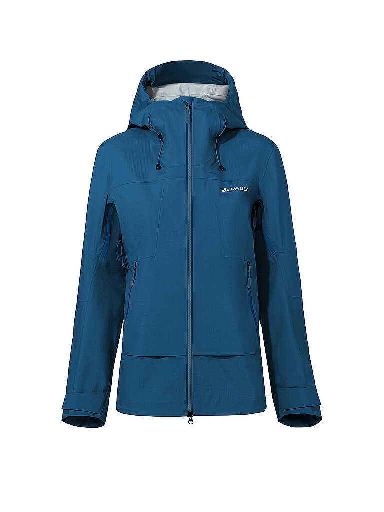 VAUDE Damen Wanderjacke Croz Alpine 3L Hoodie dunkelblau | 38