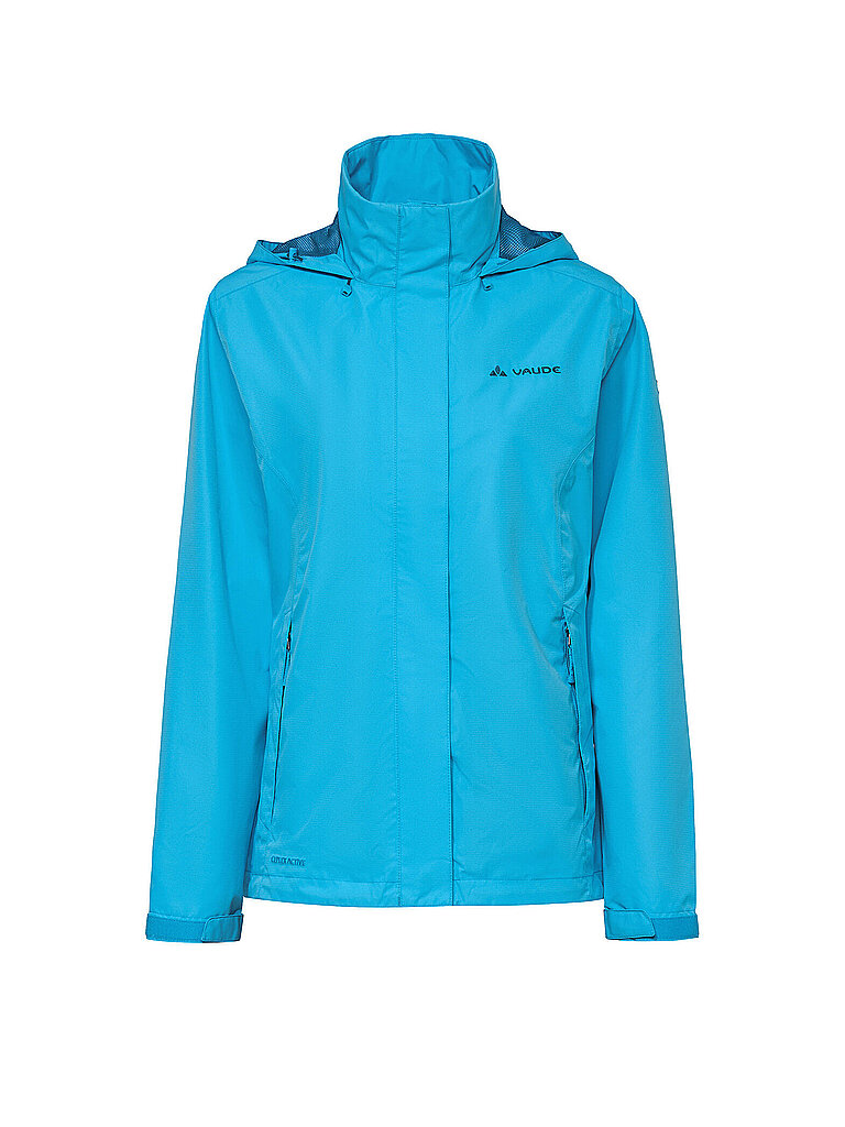 VAUDE Damen Regenjacke Escape Light hellblau | 46