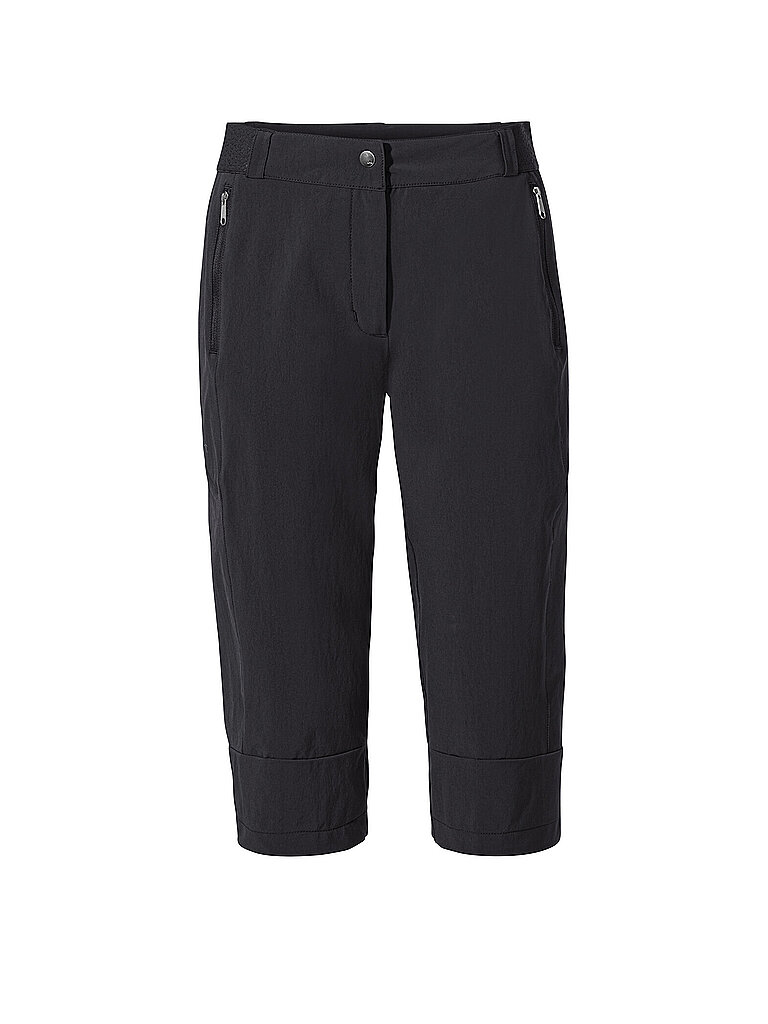 VAUDE Damen Wandercapri Farley Stretch  schwarz | 46