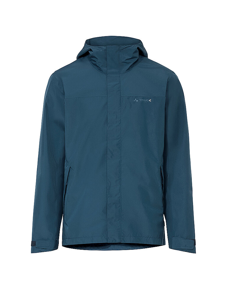 VAUDE Herren Wanderjacke Strathcona 2L Hoodie dunkelblau | M