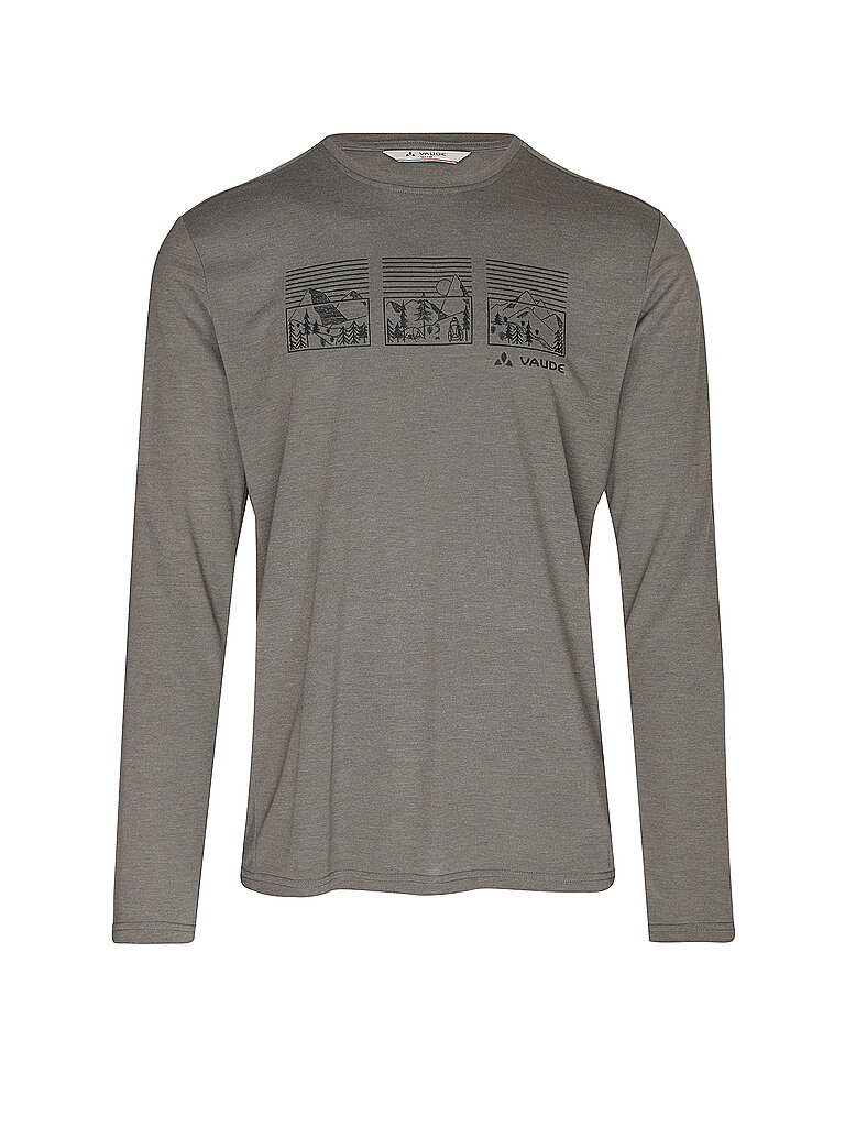 VAUDE Herren Funktionsshirt Rosemoor II braun | S