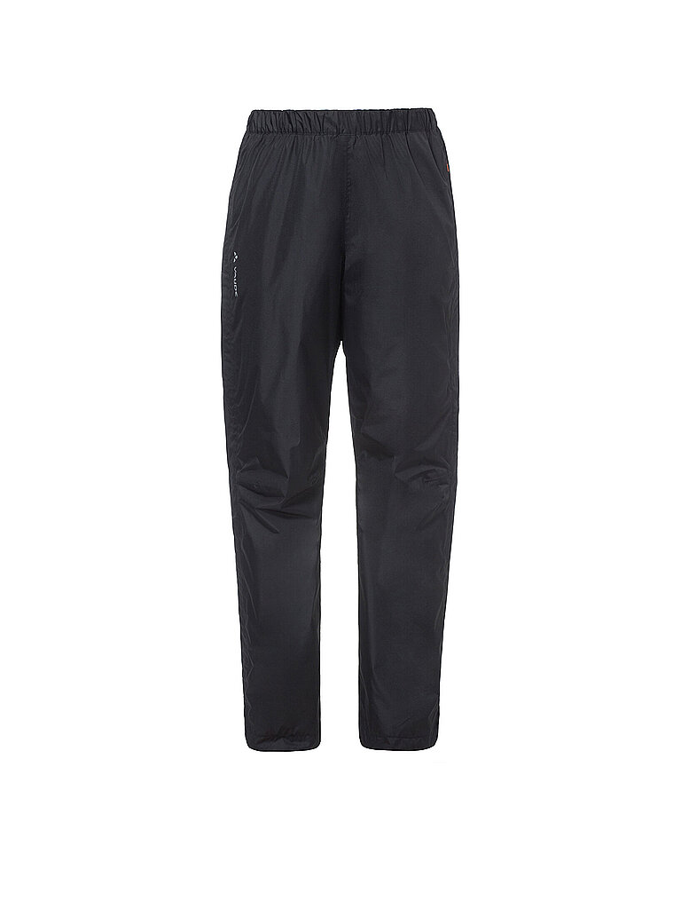 VAUDE Damen Regenhose Fluid Full-Zip  schwarz | 34