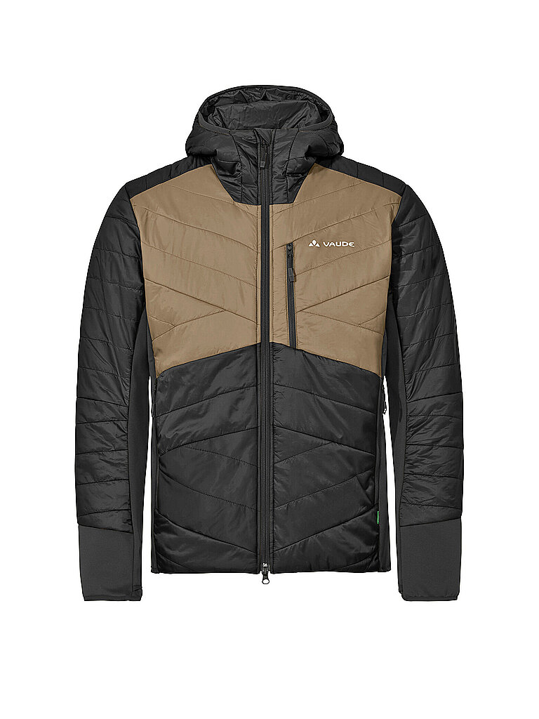 Vaude Herren Isojacke Sesvenna Hoodie hellbraun