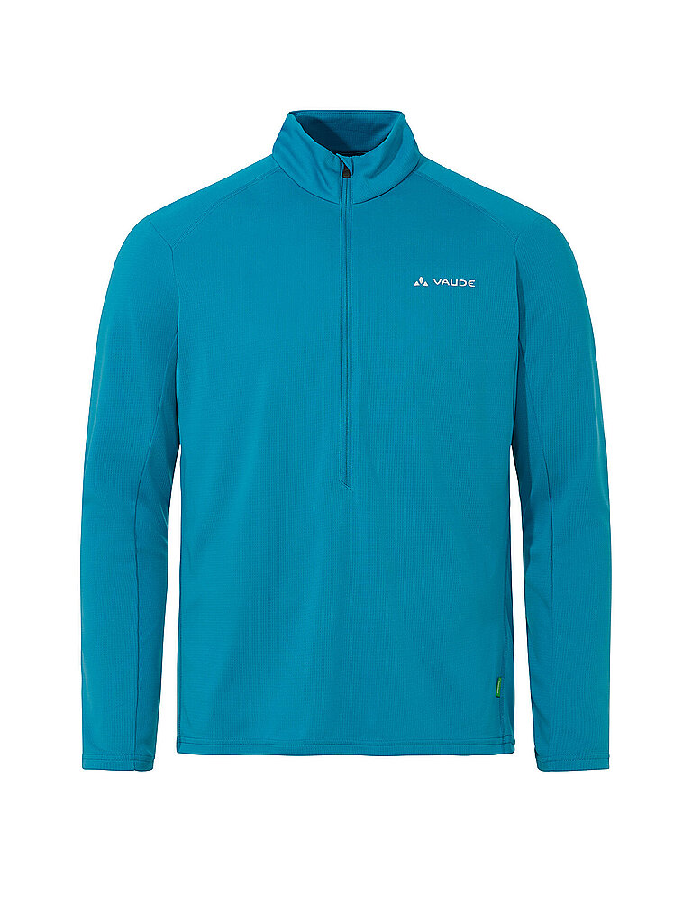 Vaude Herren Funktions Zipshirt Larice Light Shirt II blau