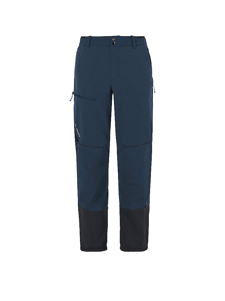 Vaude Herren Softshell Tourenhose Larice V Hybrid dunkelblau