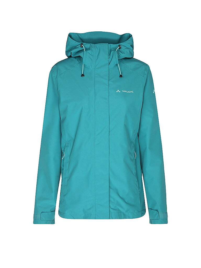 VAUDE Damen Wanderjacke Strathcona 2L Hoodie petrol | 36