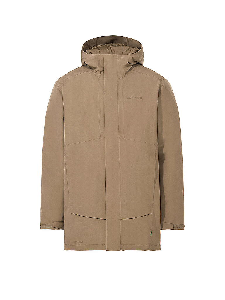 Vaude Herren Winterparka Rosemoore Hoody hellbraun