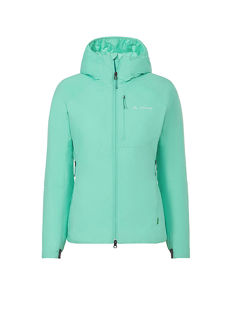 Vaude Damen Isojacke Monviso Warm Hoodie türkis