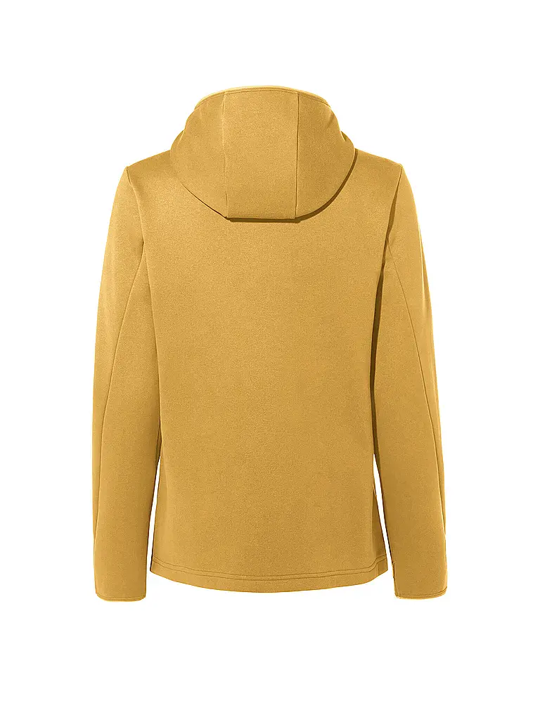 VAUDE | Damen Fleecejacke Idris Hoodie | gold