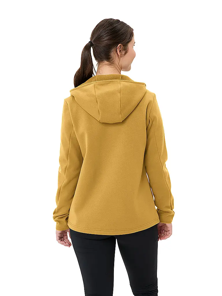 VAUDE | Damen Fleecejacke Idris Hoodie | gold