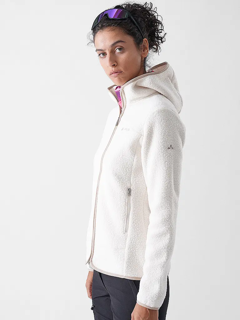 VAUDE | Damen Fleecejacke Kathi Polar Hoodie | creme