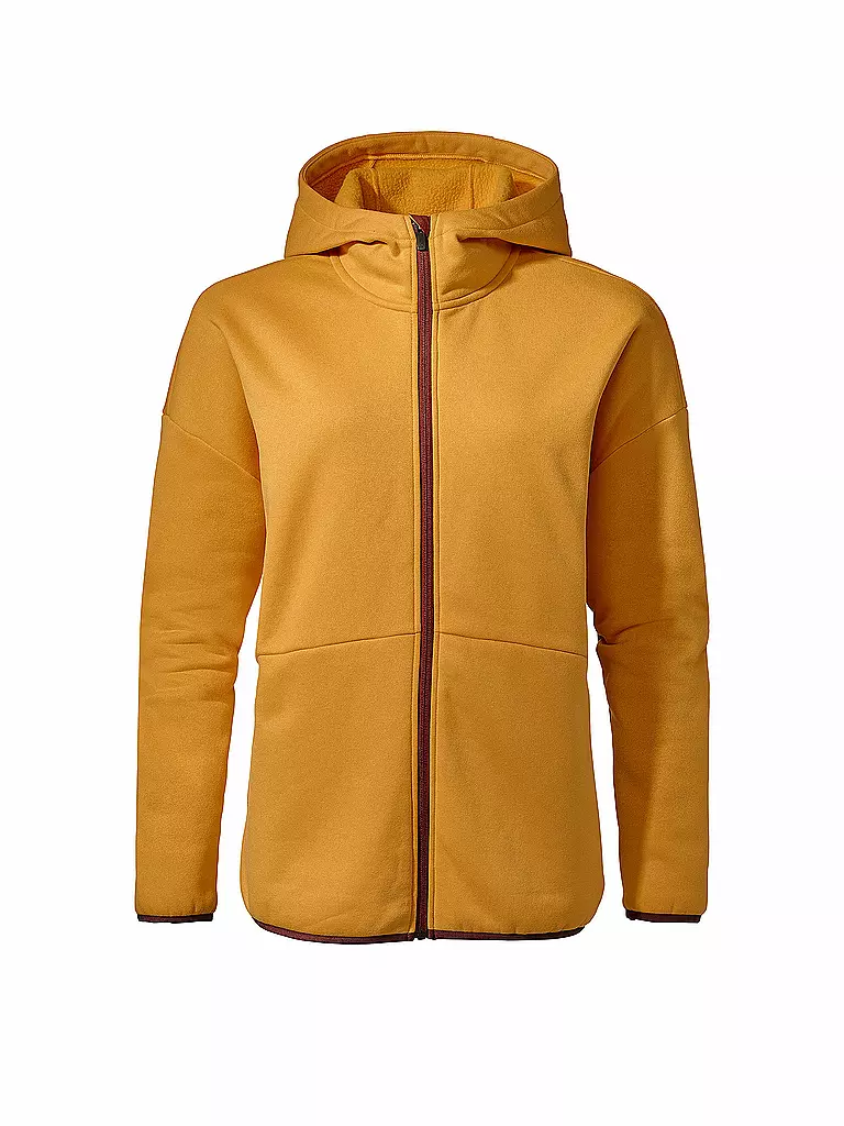 VAUDE | Damen Fleecejacke Mineo Hoodie | senf