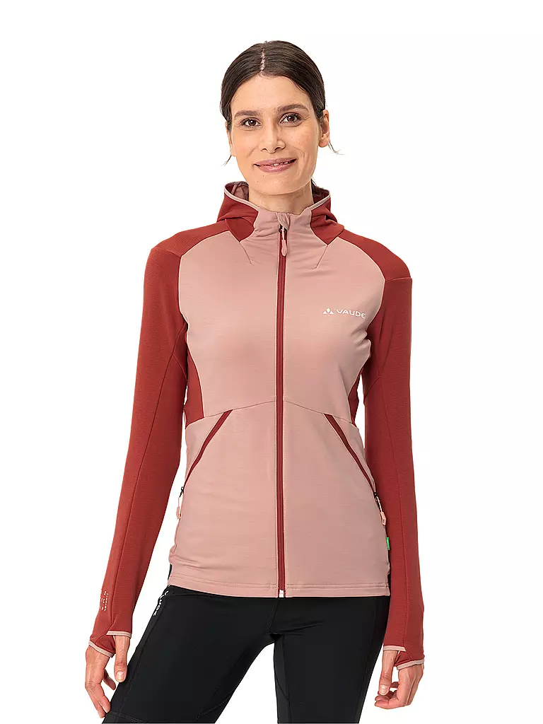 VAUDE | Damen Fleecejacke Scopi Hoodie | hellgrün