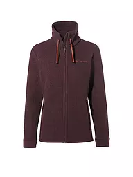 VAUDE | Damen Fleecejacke Skomer | dunkelrot
