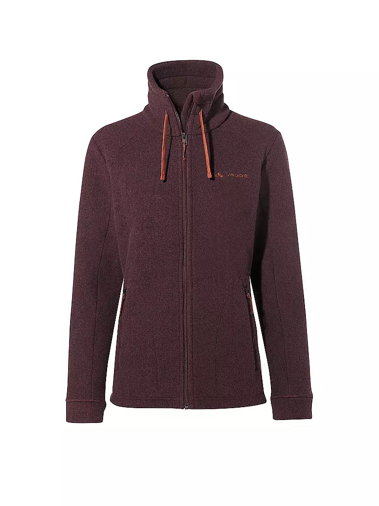 VAUDE | Damen Fleecejacke Skomer | dunkelrot