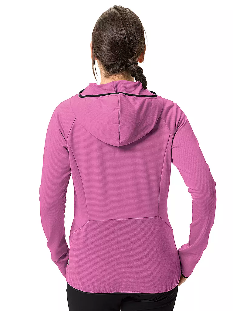 VAUDE | Damen Fleecejacke Tekoa Hoodie | pink