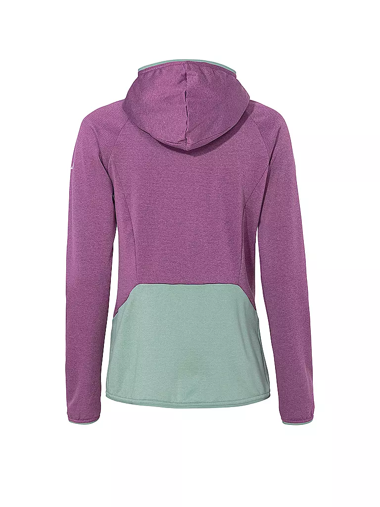 VAUDE | Damen Fleecejacke Tekoa II Hoodie | lila