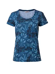 VAUDE | Damen Funktionsshirt Skomer Print | Blau