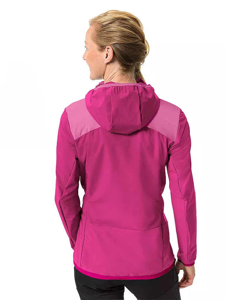 VAUDE | Damen Hybrid Softshelljacke Brenva | dunkelblau