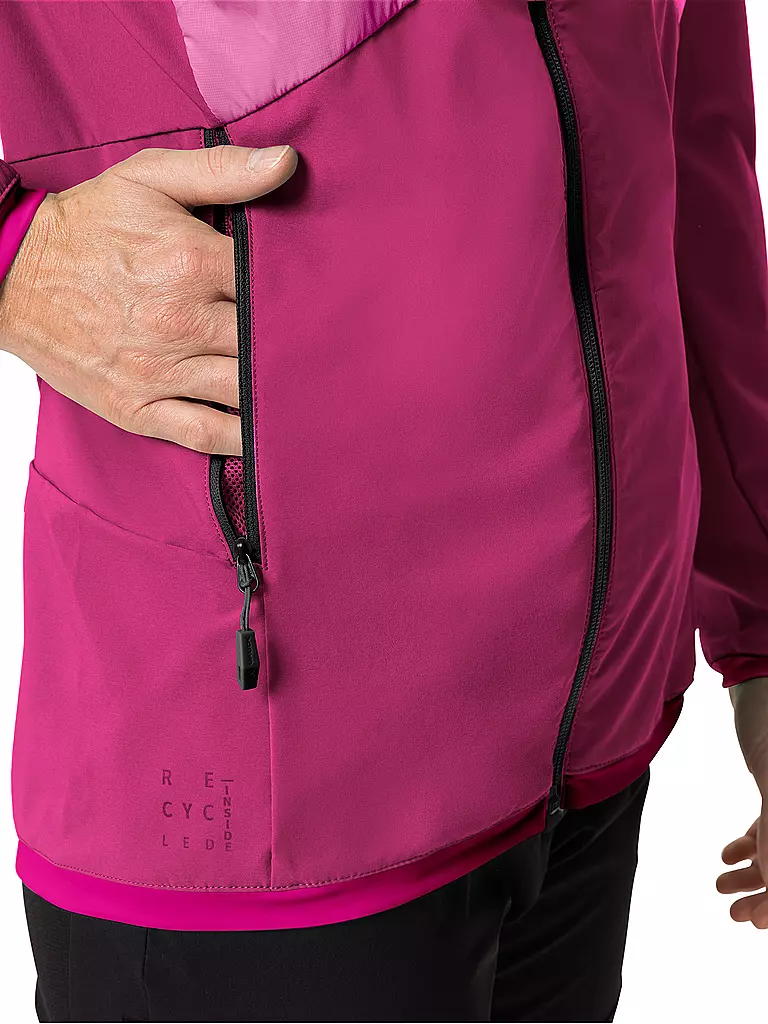 VAUDE | Damen Hybrid Softshelljacke Brenva | dunkelblau