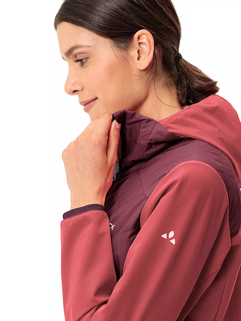 VAUDE | Damen Hybridjacke Brenva Hoodie | dunkelblau