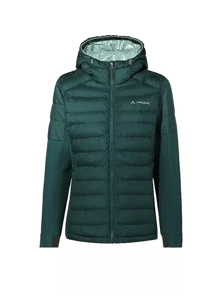 VAUDE | Damen Hybridjacke Elope  Thermo Hoodie | dunkelgrün