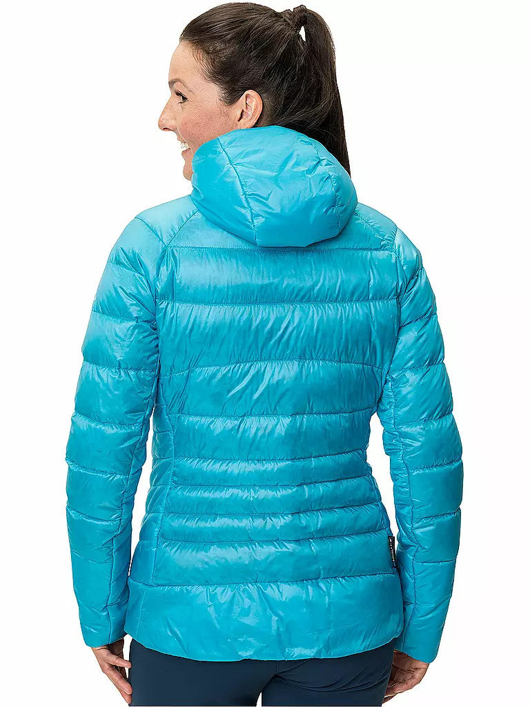 VAUDE | Damen Isojacke Kabru Hooded III Daune | hellblau