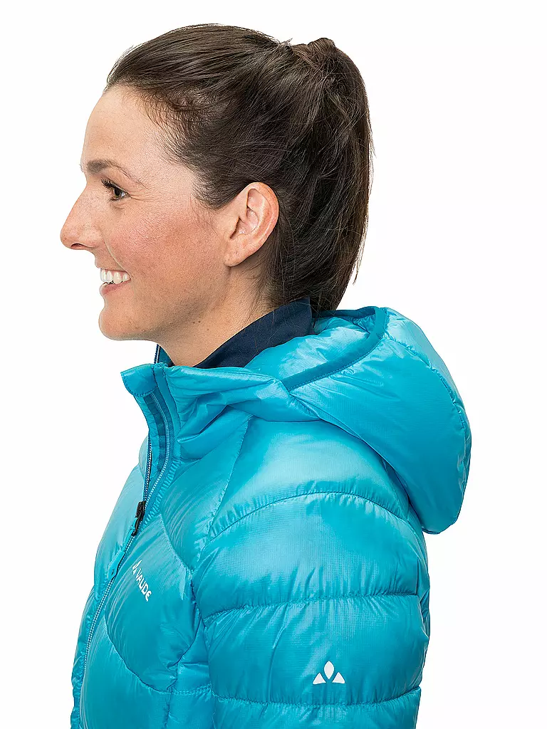 VAUDE | Damen Isojacke Kabru Hooded III Daune | hellblau