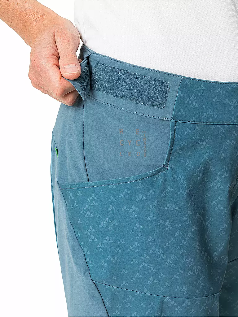 VAUDE | Damen Radshort Ledro Print | dunkelrot