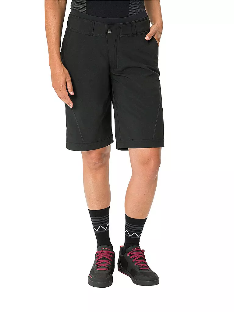 VAUDE | Damen Radshort Ledro | schwarz