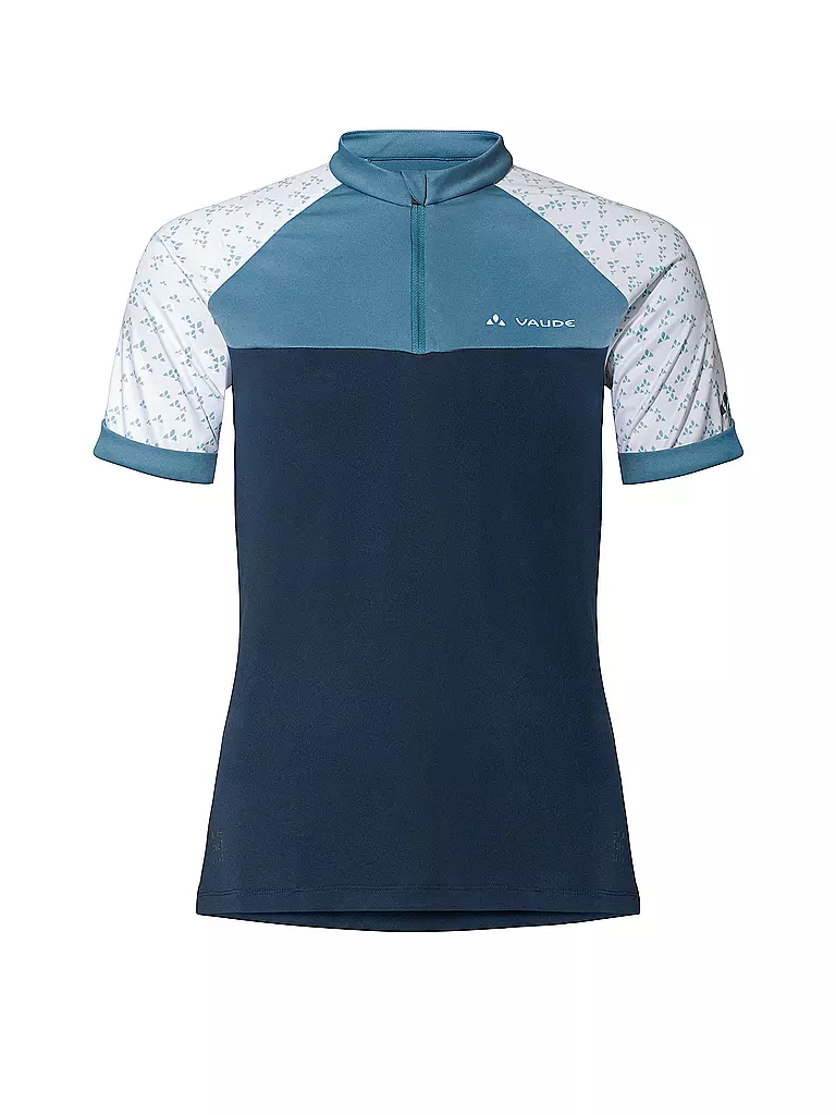 VAUDE | Damen Radtrikot Ledro Print HZ | dunkelblau