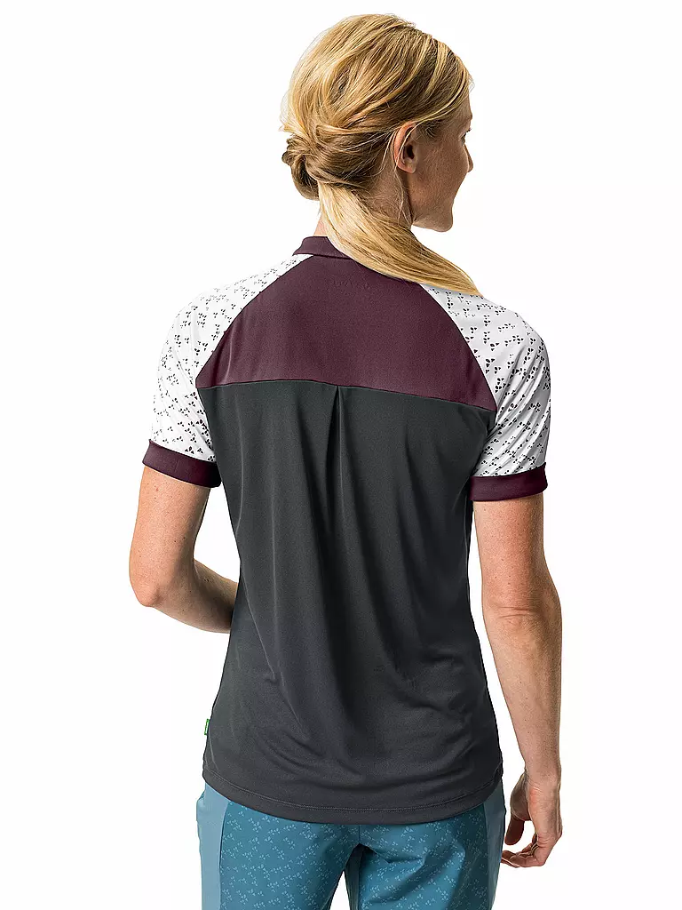 VAUDE | Damen Radtrikot Ledro Print HZ | schwarz