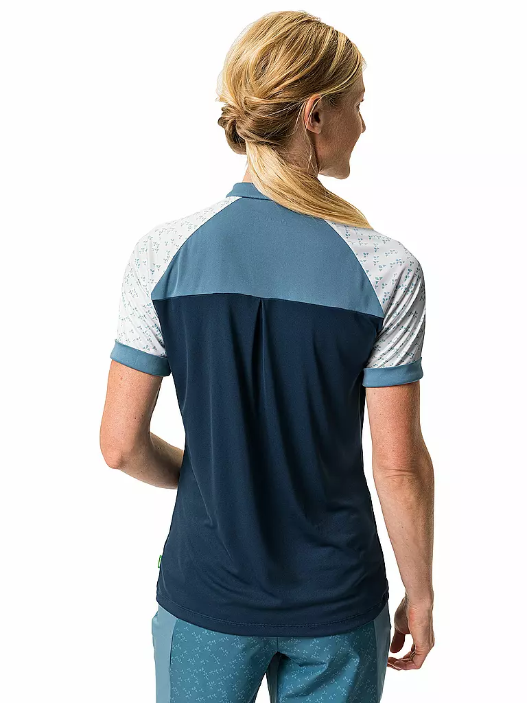 VAUDE | Damen Radtrikot Ledro Print HZ | dunkelblau