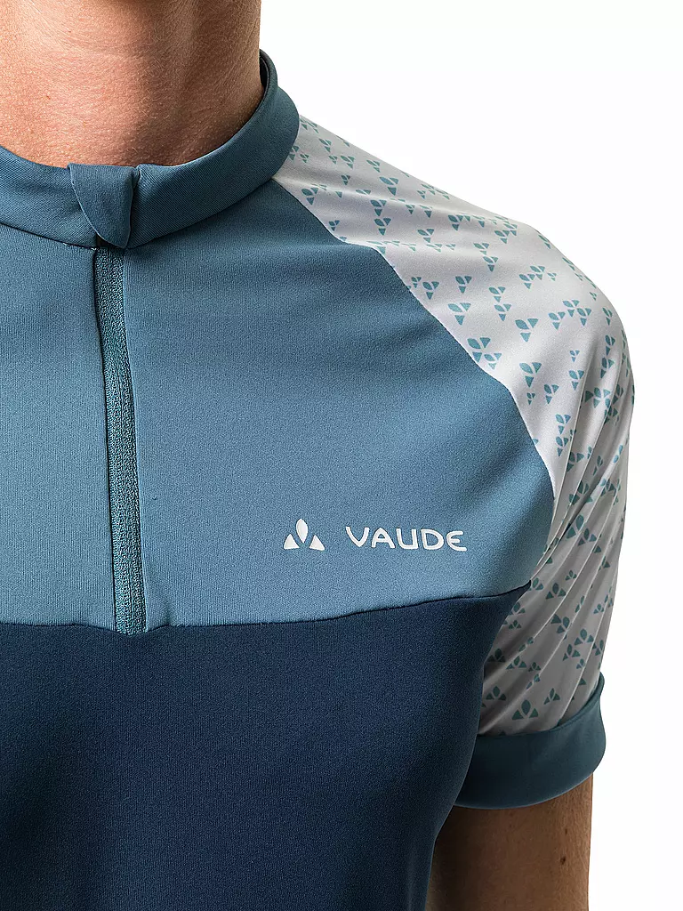 VAUDE | Damen Radtrikot Ledro Print HZ | dunkelblau