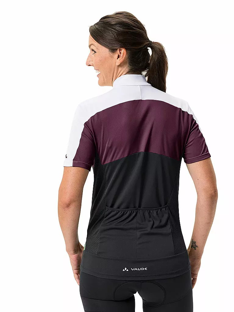 VAUDE | Damen Radtrikot Matera Full-Zip | schwarz