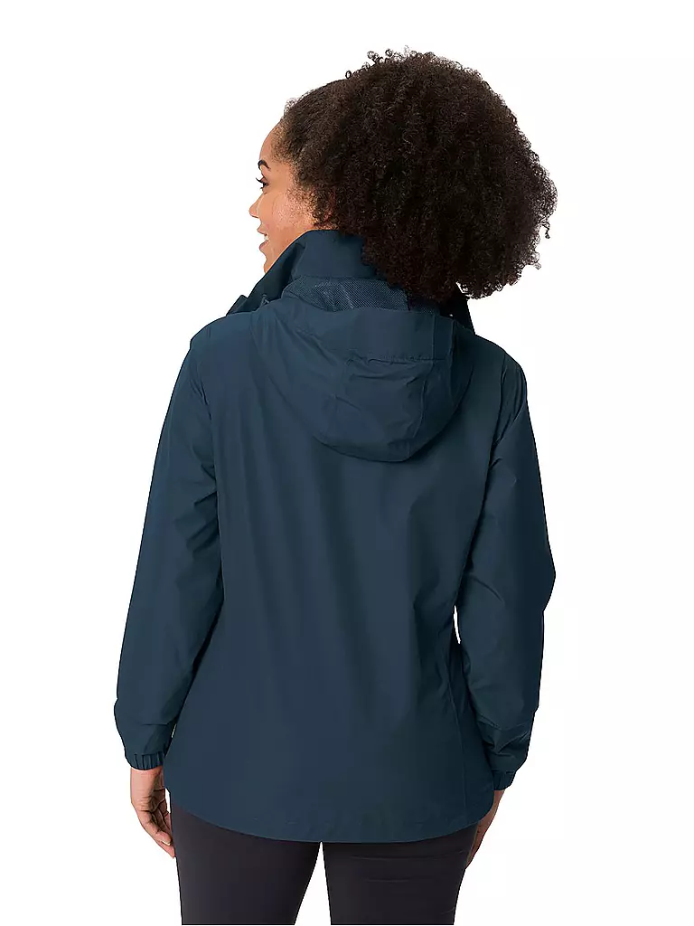 VAUDE | Damen Regenjacke Escape Light 2L Hoodie | dunkelblau