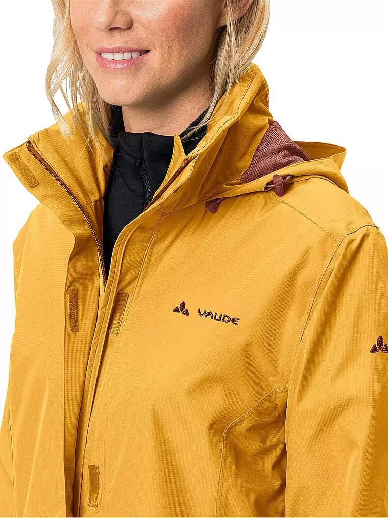 VAUDE | Damen Regenjacke Escape Light | senf