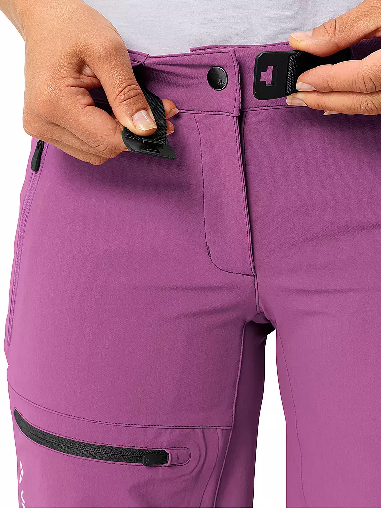 VAUDE | Damen Softshell Short Badile | hellblau