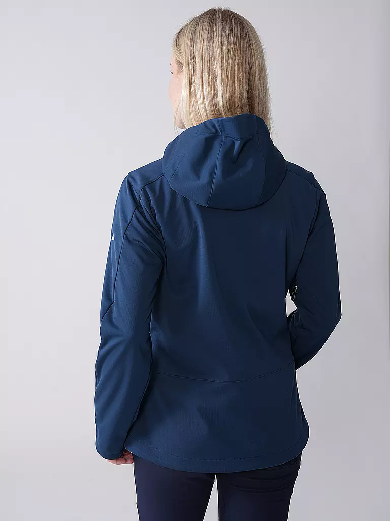 VAUDE | Damen Softshelljacke Elope ll | dunkelblau