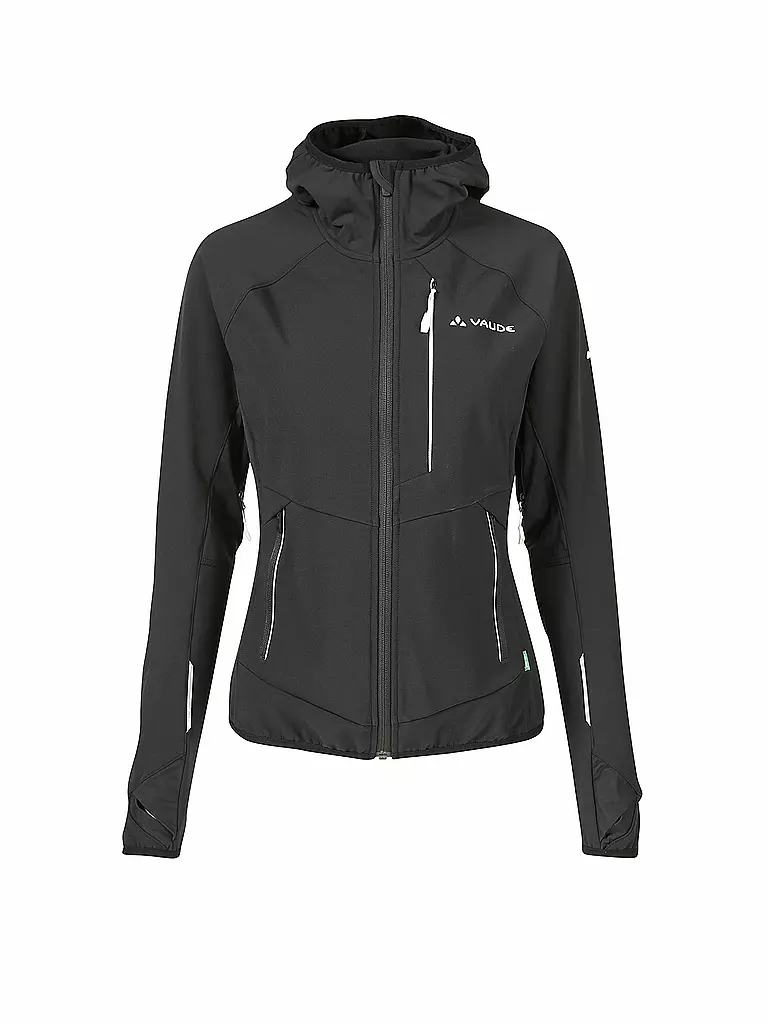 VAUDE | Damen Softshelljacke Larice | schwarz