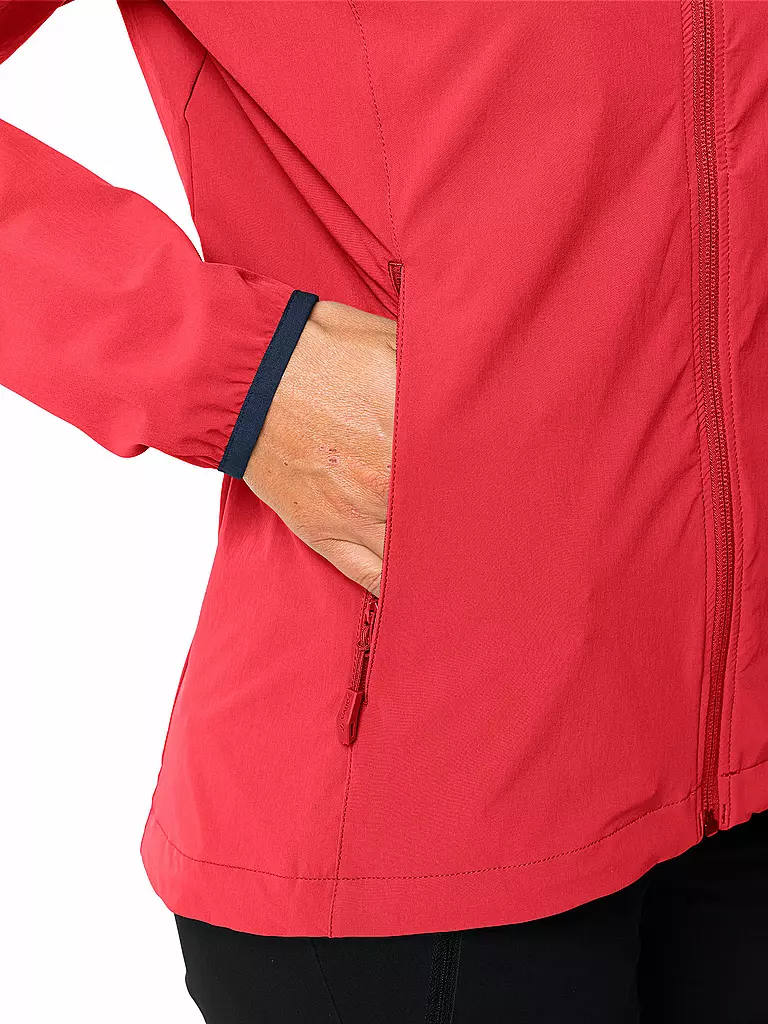 VAUDE | Damen Softshelljacke Moab IV | rot