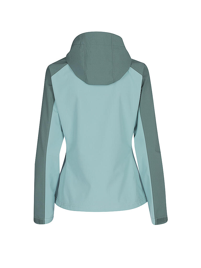 VAUDE | Damen Softshelljacke Stilaro Hoodie | olive